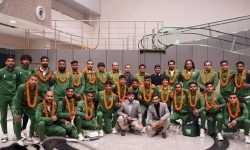 नेपालविरुद्धको मैत्रीपूर्ण खेल खेल्न पाकिस्तानी टोली काठमाडौंमा