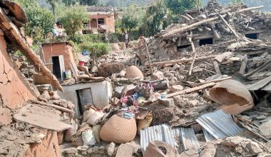 भुकम्पको बिनास (तस्बिरसहित)