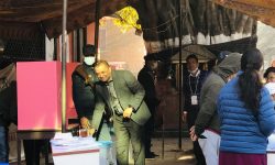 कांग्रेस महामन्त्री थापाद्वारा मतदान