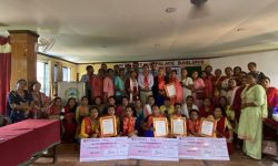 मुक्तिनाथ विकास बैंकद्वारा महिला उद्यमीहरु सम्मानित