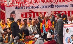 प्रचण्ड क्रान्ति र शान्ति दुवैको नायक हुन् : वरिष्ठ नेता पौडेल