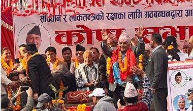 प्रचण्ड क्रान्ति र शान्ति दुवैको नायक हुन् : वरिष्ठ नेता पौडेल