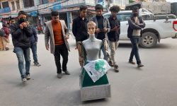 तनहुँ क्षेत्र नं १ मा मत माग्दै रोबोर्ट