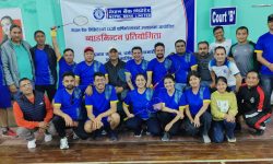 नेपाल बैंक कर्मचारीबीचको व्याडमिन्टन प्रतियोगिता सम्पन्न