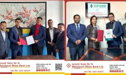 महालक्ष्मी विकास बैंक लि. र कलेजहरु बीच साझेदारी पत्रमा हस्ताक्षर