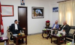 उपराष्ट्रपतिसँग आयोगका पदाधिकारीको भेट