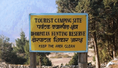 ढोरपाटन सिकार आरक्षमा सिकार गर्दै पर्यटक