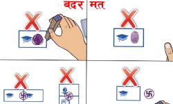 कास्कीमा पाँच प्रतिशत मत बदर