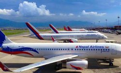 निगमको न्यारोबडी जहाज ग्राउन्डेड