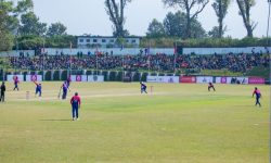 युएईसँगको पहिलो ओडीआईमा नेपाल ८४ रनले पराजित