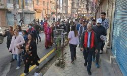 काठमाडौं -१ का राप्रपा उम्मेद्वार रविन्द्र मिश्रको घरदैलो कार्यक्रम !