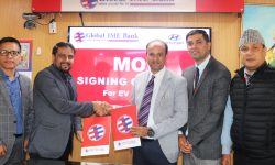 ग्लोबल आईएमई बैंक र लक्ष्मी इन्टरकन्टिनेन्टलबीच विद्युतीय सवारी कर्जासम्बन्धी समझदारी