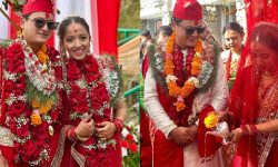 अभिनेता सलोन बस्नेत विवाह बन्धनमा बाँधिए