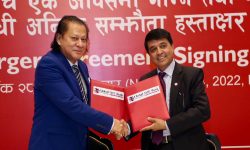 ग्लोबल आइएमई बैंक र बैंक अफ काठमाण्डूबीच मर्जरको सम्झौंता