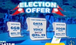 नेपाल टेलिकमद्धारा निर्वाचन अफर सार्वजनिक