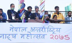 नेपाल अन्तर्राष्ट्रिय नाट्य महोत्सवको दोस्रो दिन दुई देशका नाटक र शबाना आजमीको मास्टर क्लास हुँदै