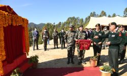 प्रधान सेनापतिद्वारा राष्ट्रिय प्रतिरक्षा विश्वविद्यालय भवनको शिलान्यास