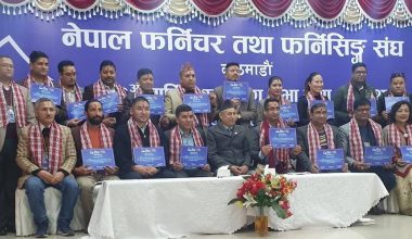 फर्निचर तथा फर्निसिङ संघमा नयाँ नेतृत्व
