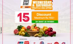 बिग मार्टमा स्मार्ट क्युआरमार्फत भुक्तानी गर्दा तरकारी तथा फलफुलमा १५ प्रतिशत छुट