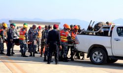 पोखरा अन्तर्राष्ट्रिय विमानस्थलमा आपत्कालीन उद्धार अभ्यास