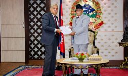 प्रधानमन्त्री दाहाललाई नरेन्द्र मोदीको लिखित बधाई पत्र