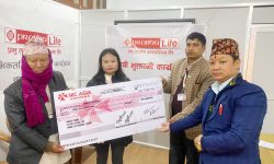 प्रभु लाइफ इन्स्योरेन्सद्धारा बीमित परिवारलाई दाबी भुक्तानी
