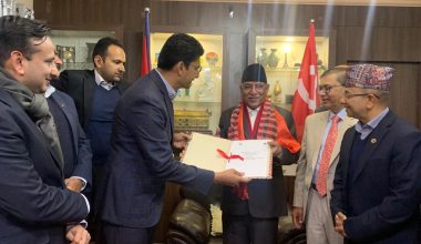 प्रधानमन्त्री दाहाल भन्छन्- सरकारको मुख्य एजेण्डा आर्थिक विकास