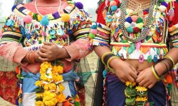 परम्परागत पहिरनमा थारु बालिका !