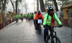 पर्यटन प्रवर्द्धनमा कालिकादेखि विध्ववासिनीसम्म साइकलयात्रा