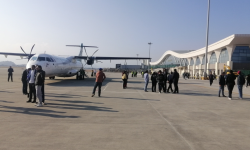 पोखरा क्षेत्रीय अन्तर्राष्ट्रिय विमानस्थलमा प्रदर्शन उडान सफल