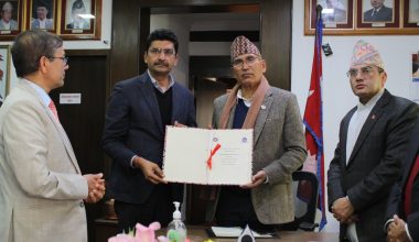 उद्योगी व्यवसायीको मनोबल उकास्ने नीति अबलम्बन गर्न अर्थमन्त्रीलाई नेपाल उद्योग परिसंघको आग्रह