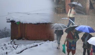 देशका यी ३ प्रदेशमा हल्का वर्षा र हिमपातको सम्भावना