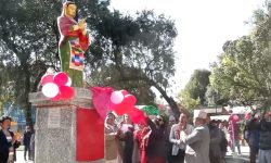 भृकुटीको शालिक अनावरण