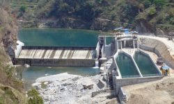मध्यमोदी जलविद्युत् आयोजनाको परीक्षण सफल