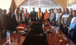 नवनिर्वाचित सांसदलाई लुम्बिनी विकास कोषको सम्मान