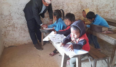 एउटै शिक्षकको भरमा तीनवटा कक्षाको पठन पाठन