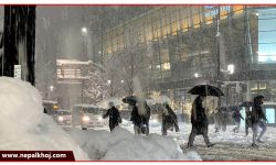 जापानमा भारी हिमपात, १७ जनाको मृत्यु (फोटोफिचर)