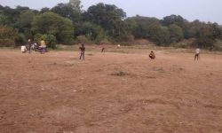 म्याग्दीका गाउँमा खेल मैदान