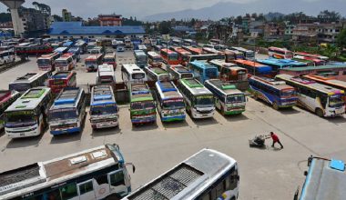 रात्रिबस नयाँ बसपार्कमा मात्र पार्किङ