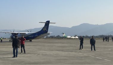 पोखरा अन्तर्राष्ट्रिय विमानस्थलमा बुद्ध र यतीको परीक्षण उडान (फोटो फिचर)