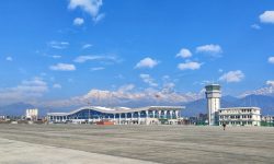 पोखरा अन्तर्राष्ट्रिय विमानस्थलमा पहिलो उडानसँगै खुसियाली