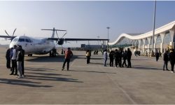 पोखरा अन्तर्राष्ट्रिय विमानस्थलमा पहिलो पटक सौर्यको जेट विमान अवतरण