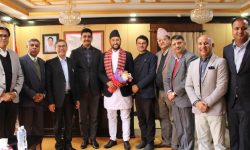 नवनियुक्त उपप्रधान तथा गृहमन्त्रीसँग नेपाल उद्योग परिसंघको भेटवार्ता