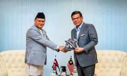 मलेसियामा राजदूत पौडेलको उच्चस्तरीय भेटवार्ता, गृहमन्त्रीले नेपाल भ्रमण गर्ने