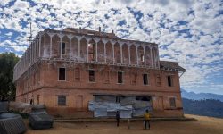 निर्माणाधीन ऐतिहासिक मंगलसेन दरबार