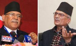 प्रधानमन्त्री र अध्यक्ष डा भट्टराईबीच भेटवार्ता