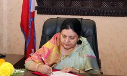 राष्ट्रपतिद्वारा विमान दुर्घटनाप्रति दुःख व्यक्त