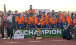 सङ्कटाले जित्यो आहा ! रारा पोखरा गोल्डकपको उपाधि