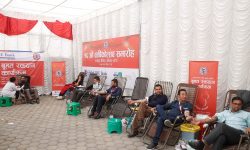 ग्लोबल आइएमई बैंकद्वारा देशव्यापीरुपमा बृहत रक्तदान कार्यक्रमको आयोजना