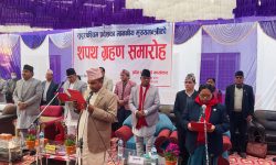 सुदूरपश्चिम प्रदेशका मुख्यमन्त्री राजेन्द्रसिँहले लिए पद तथा गोपनीयताको शपथ